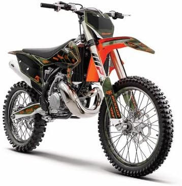 Miniatura 5 de Kit de base gráfica EXC Apache Grey Senge 2017-2018 compatible con KTM