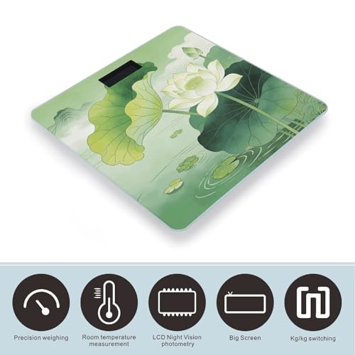 Báscula Digital Precisa Green Lotus Pond hasta 180kg miniatura 3