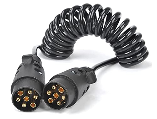 Cable de extensión 7 pines para evitar tirones en el gancho de remolque extensible de 3.5M 3