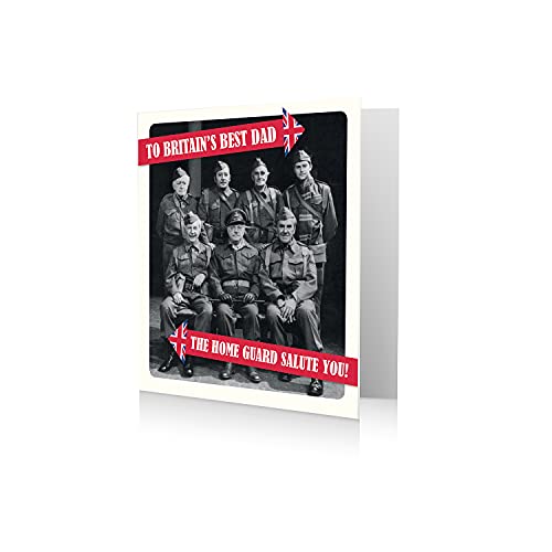 Dad'S Army Fathers Day Card For Your Dad