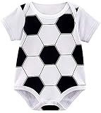 COSLAND Infant Baby Boys' Soccer Bodysuit Sports Clothes 3-6 Months