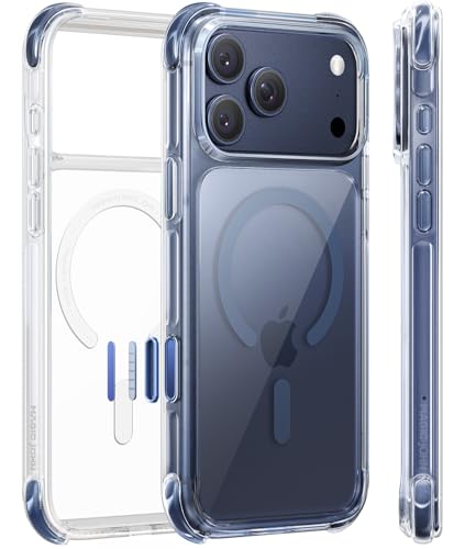 MAGIC JOHN for iPhone 18 Pro Max / 17 Pro Max Case Clear, Fit for MagSafe