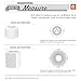 Classic Accessories Ravenna Water-Resistant 34 Inch Square Air Conditioner Cover, Patio Furniture Covers