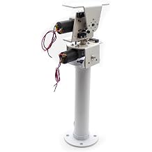Diy Dc Double Axis Solar, Wind Power Diy Kit Dc Two-Axis Ptz Solar Tracking And Monitoring Robot, Heavy Load High Torque All Metal X Axis Y Axis