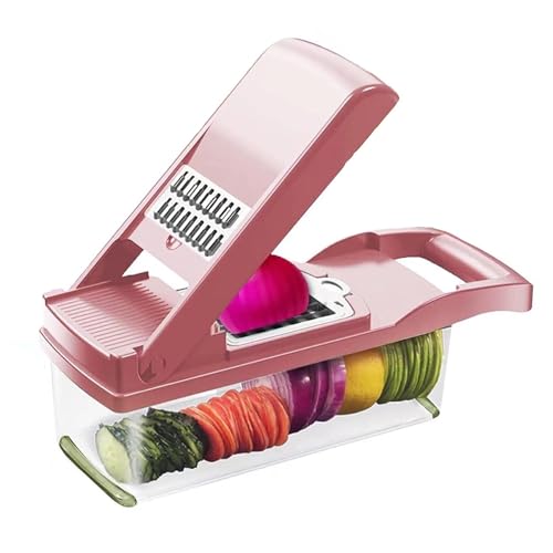 Cortadora de verduras multifunción con contenedor miniatura 1