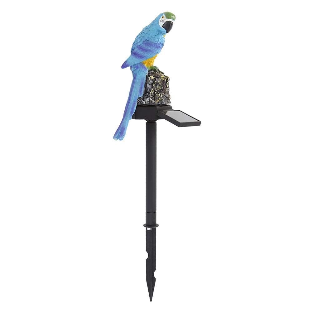 Solar Power LED Lawn Lit Waterproof Garn Landse Lamp (Blue)