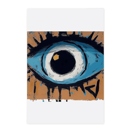 Affiches murales vintage mauvais œil BVNMT pour décoration de chambre
