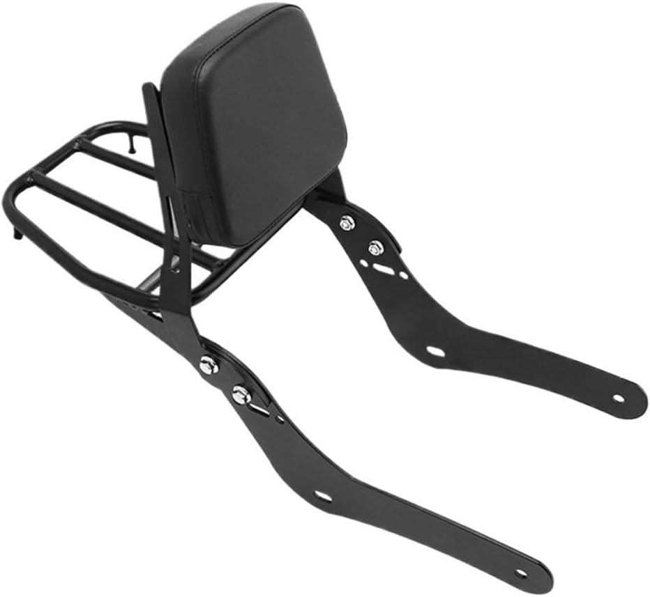 Motorcycle Backrest Pad Kits Motorcycle Rear Passenger for Seat Backrest with Luggage Rack for Rebel 300 500 CMX300 CMX500 2017-2023