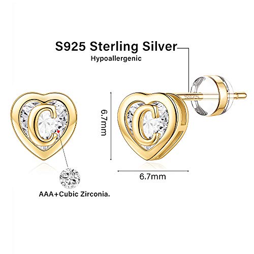 Iefwell Graduation Gifts For Girls, 14K Gold Plated Graduation Earrings For Girls Letter M Earrings Graduation Gifts For Little Girls Cute Stud Earrings Teen Girl Graduation Gifts #TOP5