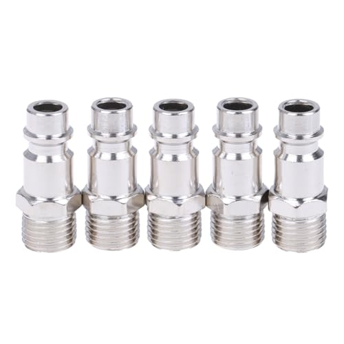 Conector de manguera de aire comprimido de 1/4 kit de acoples rapidos para compresor de aire de 5x 3