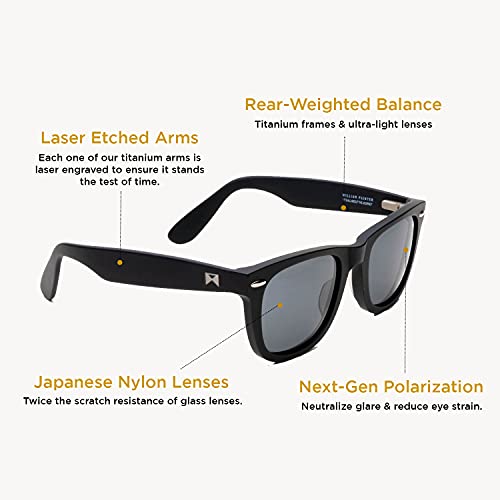 William Painter The SloanTitanium Polarized Sunglasses for Men and Women4