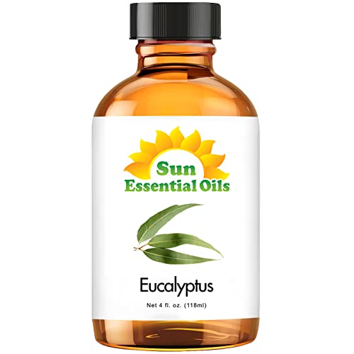 Sun Essential Oils 4Oz - Eucalyptus Essential Oil - 4 Fluid Ounces #TOP11