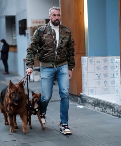 Men's Camo Jacket Lightweight Casual Spring Fall Windbreaker Zip Up Coat Harajuku Vintage Jacket for Woman4