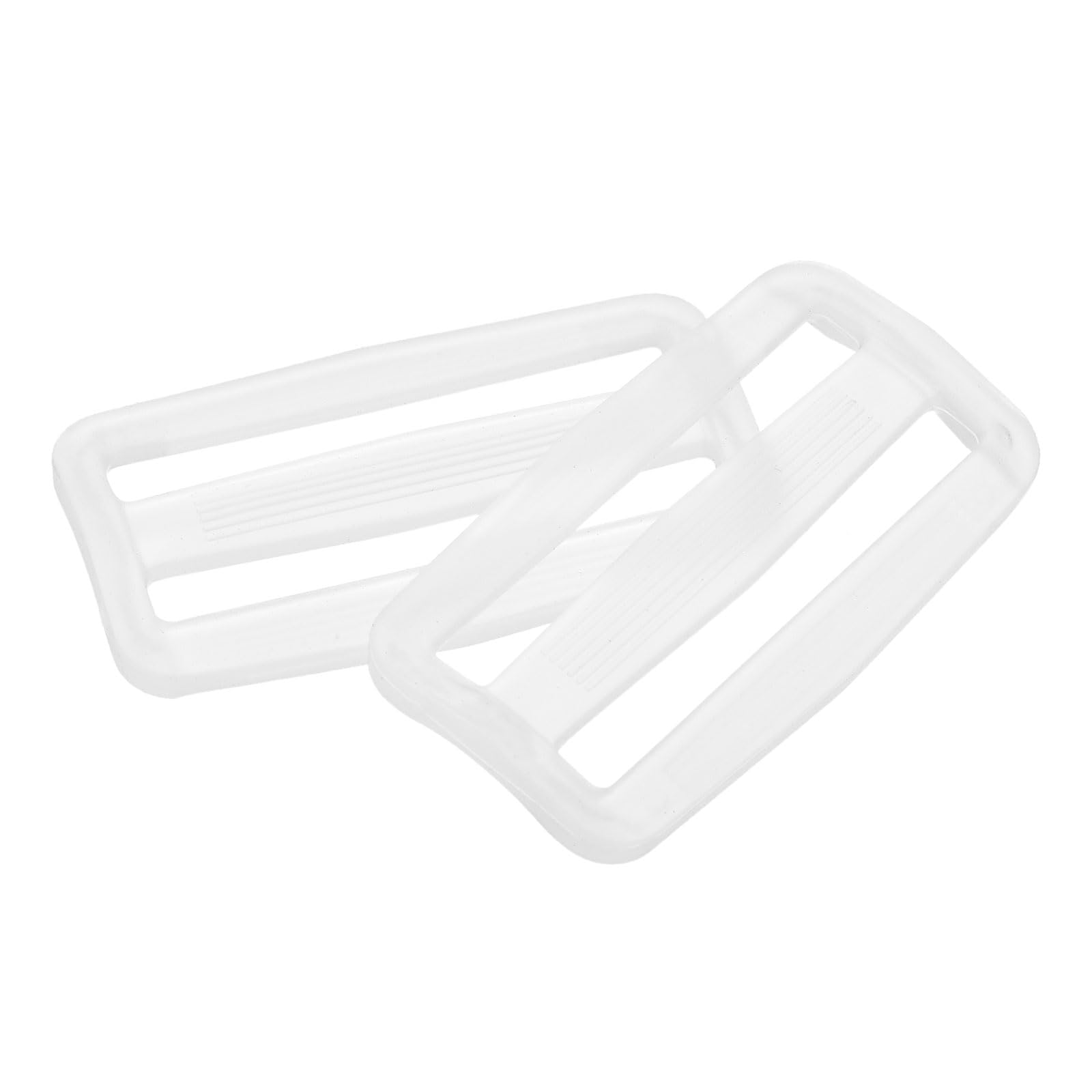 uxcell Plastic Slide Buckle, Tri-Glides Slides, Adjustable Webbing Buckles Fasteners for Backpack Purse Webbing Strap