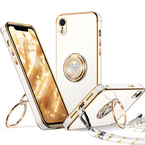 ✨【Design Avanzato Della Copertura Della Fotocamera】La Cover offre una protezione avanzata della fotocamera con cornici rialzate da 4 mm attorno alla fotocamera e cornici dello schermo rialzate da 1 mm, fornendo una protezione completa per il tuo iPhone XR contro incidenti quotidiani e danni imprevisti.