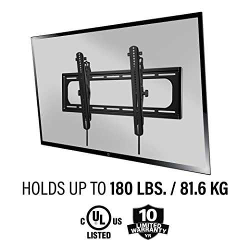 Sanus Premium Outdoor Tv Mount For 37"-95" Tvs - Weatherproof Tilting Mount With Corrosion Resistant Coating Plus Stainless Steel Hardware - Smooth Finger Tip Tilt & Simple 3 Step Install - Vodlt1-B2 #TOP5