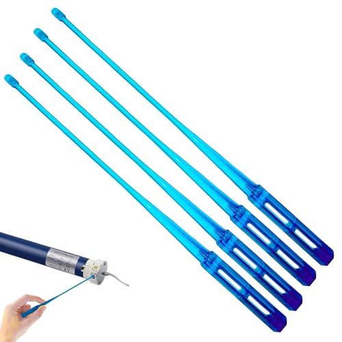 4 Stück Rollladen Einstellpin Einstellwerkzeug für Rohrmotor, Einstellstift für Schellenberg Rolladenmotor, Rollladeneinstellstift