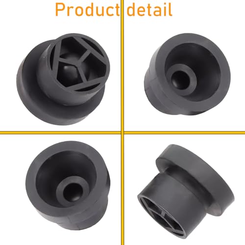 Image of 7M5Q-6D277-AA 4Pcs Engine Cover Rubber Grommet Engine Covers Trim Rubber Mount Grommet Bush Bump Compatible with Focus Kuga Mondeo Galaxy 2004-2014