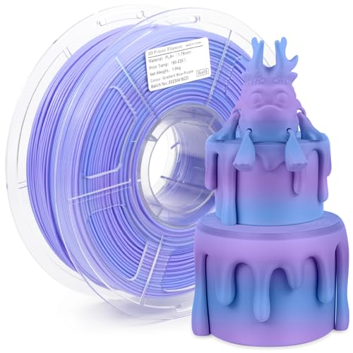 Filament iSANMATE PLA Plus Niebieski Dwukolorowy Matowy (BLUE DUAL MATTE)