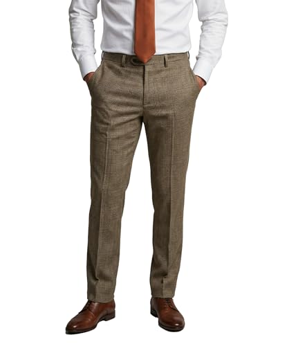 Costume sur mesure Prince de Galles haut de gamme 3 pièces pour homme distingué