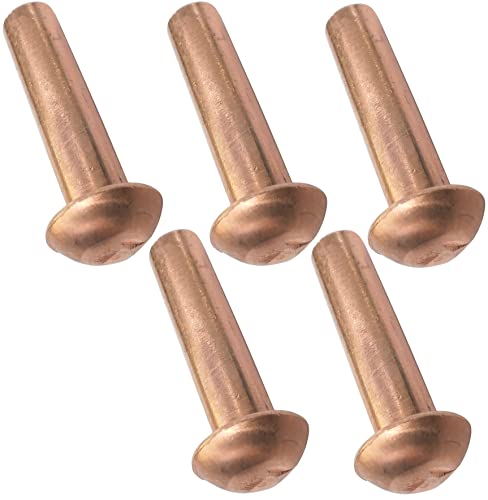 AERZETIX - C48039 - Set di 5 rivetti in rame