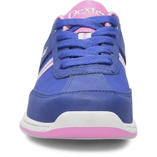 Image of Dexter Women's Dani Bowling Shoes Purple /Pink - Universal Slide Soles - Made for Both Left and Right Handed Bowlers - Athletic Fit - Lightweight