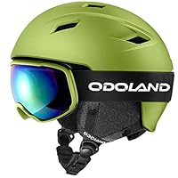 新品未使用◆ODOLAND スキーヘルメット ゴーグル セット Amazon | Odoland (オドランド) スノースキーヘルメット