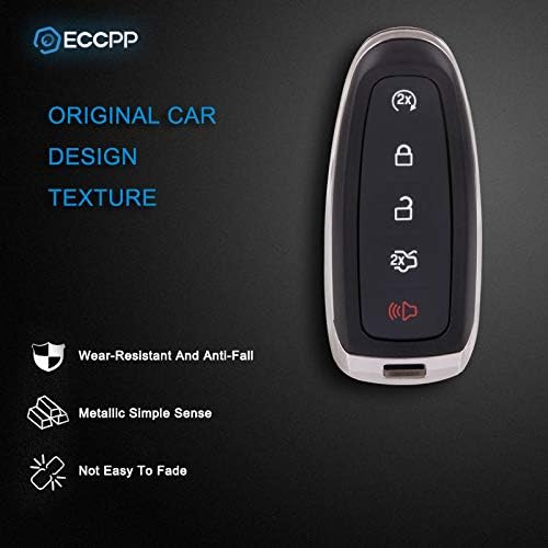 Miniatura 3 de ECCPP Funda de repuesto para llavero compatible con Ford 2011-2018 para Escape, 2012-2016 para Ford para Flex M3N5WY8609 (paquete de 1) control