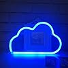 Cute Blue Neon Light,LED Cloud Sign Shaped Decor Light,Marquee signs ...