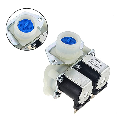 Válvula de entrada de agua doble AC 110V DN20 con sistema anticaídas normalmente cerrada 5