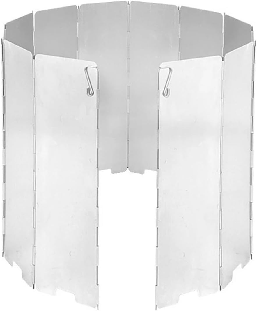 k3Mq9Rw Versatile for multiple scenarios Windscreen For Outdoor Aluminium Camping Stove(8 Plates)