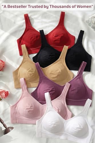 Image of Van Heusen Women Cotton Minimizer Bra - Wireless, Non Padded, Full Coverage