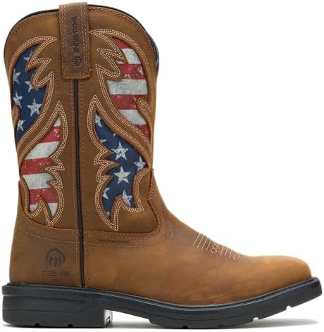 Wolverine Rancher Flag Steel Toe Wellington
