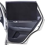 Tevlaphee Auto-Sonnenschutz für Kinder, Magnetisch Auto Sonnenschutz mit UV Schutz Reflektierende Hitzeschutz Vorhang Autofenster Kinder Erwachsene und Haustiere Verdunkelung Fenster