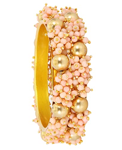 Image of NMII Metal and Zircon Studded Kadaa set for Women /Girls