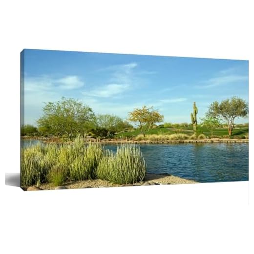 Arizona Desert Golf Resort Canvas Art