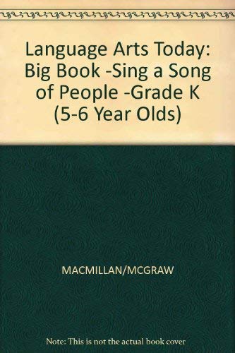 Sing a Song of People (Language Arts Today) 0022437096 Book Cover