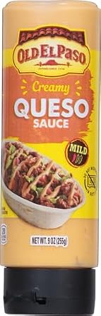 Old El Paso Taco Sauce - Creamy Queso Dip, Squeeze Bottle 9 oz