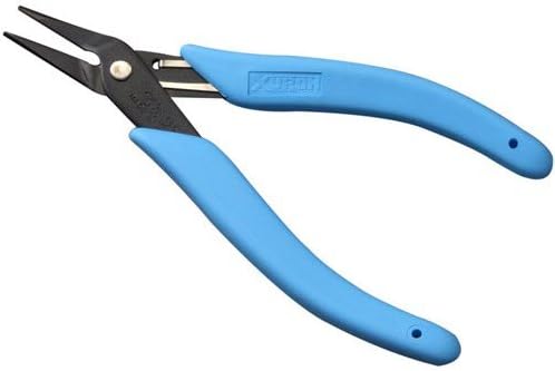 Xuron 485S 5 in Long Nose Pliers with Serrated Jaws