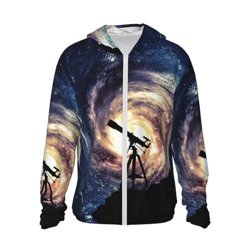 Sweat à capuche de protection solaire unisexe KIROJA imprimé XL