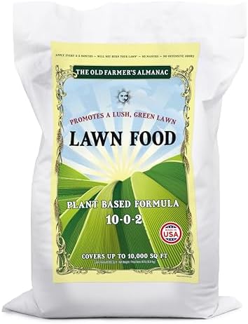 The Old Farmer's Almanac Lawn Food Fertilizer - In-Depth 2 The Old Farmer's Almanac Lawn Food Fertilizer (40 Lb Pro Bag - Covers 10,000 Sq Ft)