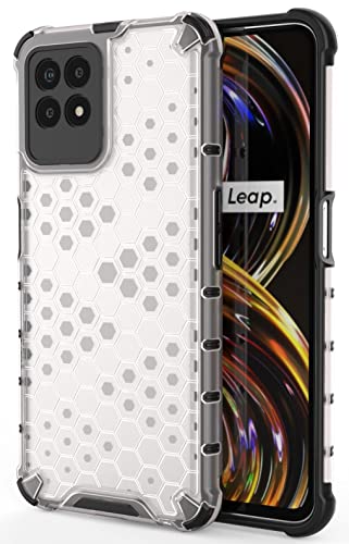 Image of Glasgow Back Case Cover Designed for Realme Narzo 50 / Realme 8i - Transparent