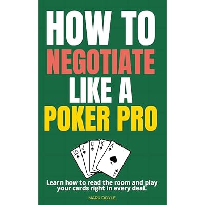 How to Negotiate Like a Poker Pro: Master the Art of Business Bluffing