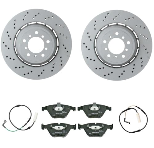 Genuine OEM Front (360mm) Brake Kit Disc Rotors Pads & Sensors For BMW E90 E92 E93 M3 08-13
