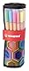 STABILO - Fineliner - point 88 - ARTY - 25er Rollerset - mit 25 verschiedenen Farben