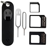 JUTOSU SIMカードアダプター 2個セット nanoSIM/microSIM/標準SIM対応 SIM リリースピン 2 個＋SIM カードホルダー＋シリコンカバー スマホ 携帯 交換工具 セット 軽量コンパクト 多機能 リリースピン 抜き取り便利