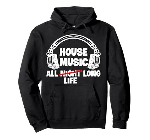 House Music All Life DJ DJ électronique Sweat à Capuche