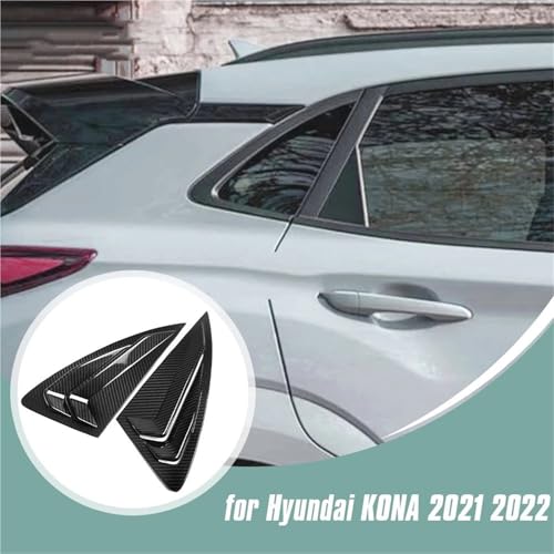 Osłonę bocznej żaluzji samochodu Do Hyundai Kona N Line Migawki Tylnej Szyby