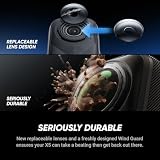 Insta360 X5 Zestaw zastępczy obiektywów - wodoodporna kamera sportowa 360° 8K, niskie światło punktowe, niewidoczny kijek do selfie, solidne i wymienne obiektywy, 3 godziny pracy na baterii