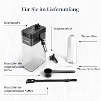 De’Longhi PrimaDonna Soul – Perfetto Kaffeevollautomat mit LatteCrema-Milchaufschäumer, 18 One-Touch-Getränke, Touch-Display, Silber-Schwarz (ECAM612.55.SB) – Ansicht 2